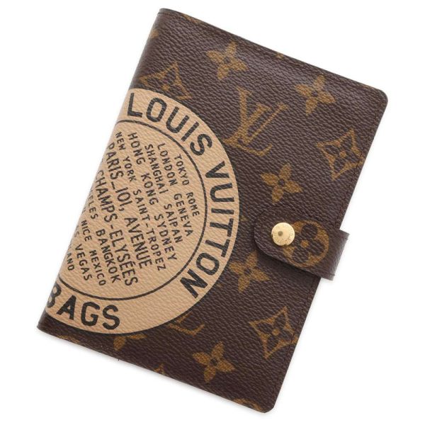 9534001 01 Louis Vuitton Notebook Monogram Agenda PM Brown