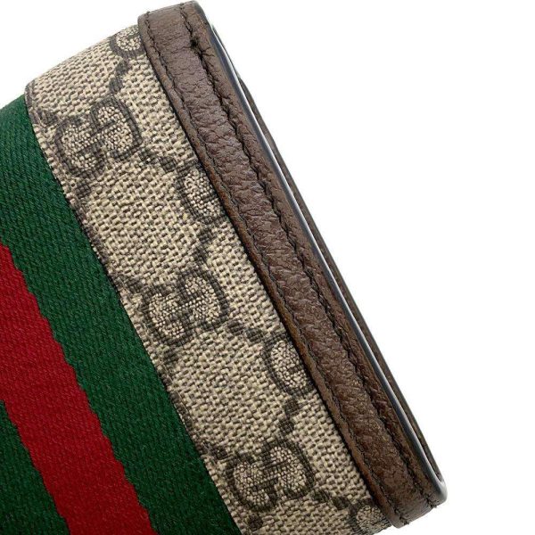 9534070 08 Gucci Ophidia GG Supreme Wallet Beige