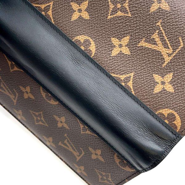 9534094 07 Louis Vuitton Portefeuille Braza Long Wallet Monogram Macassar Black