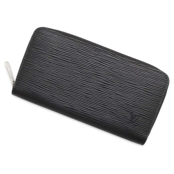 9534117 01 Louis Vuitton Long Wallet Epi Zippy M61857 Wallet Black Noir