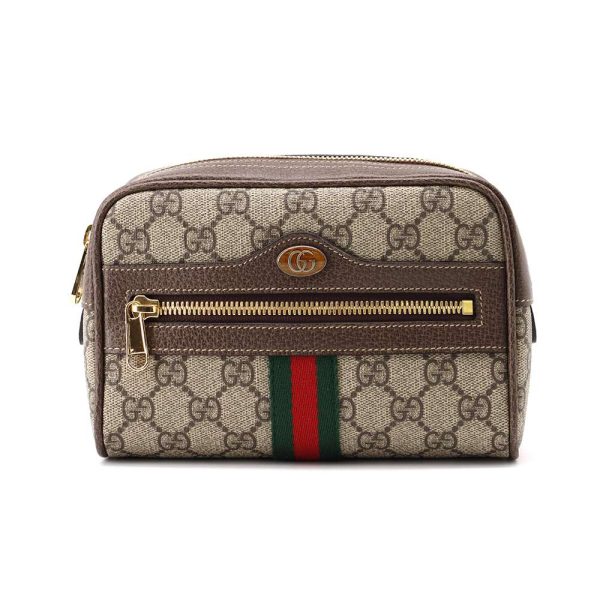 9534308 01 Gucci GG Supreme Ophidia Waist Belt Bag