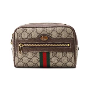 9534308 01 Gucci Ophidia GG Supreme Continental Flap Wallet