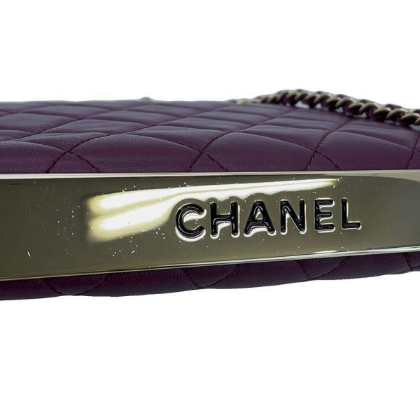 9535947 13 CHANEL Trendy CC Chain Wallet Matelasse Coco Mark Lambskin