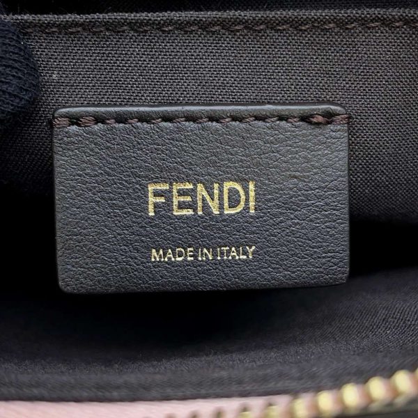 9536548 14 FENDI Handbag By the Way Check Mini 2way Shoulder Bag