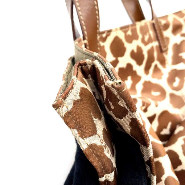 9536579 09 FENDI Tote Bag Leopard Leopard Bag