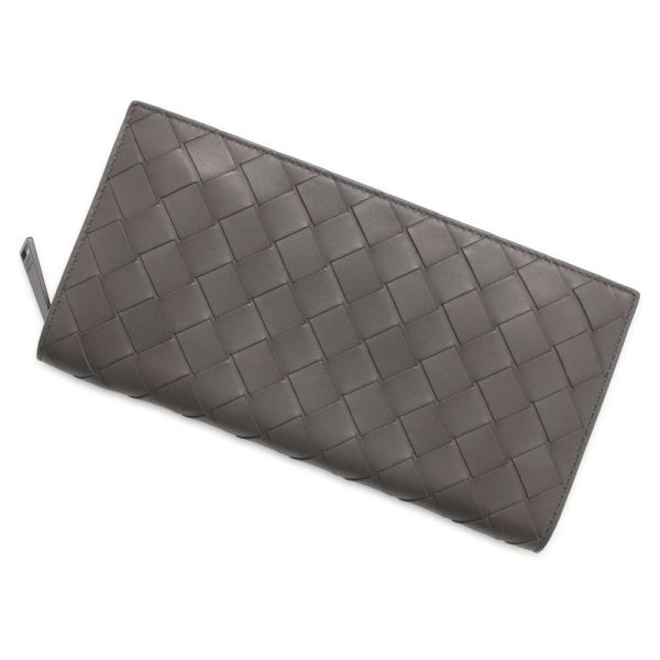 9537262 01 Bottega Veneta Long Wallet Intrecciato Wallet