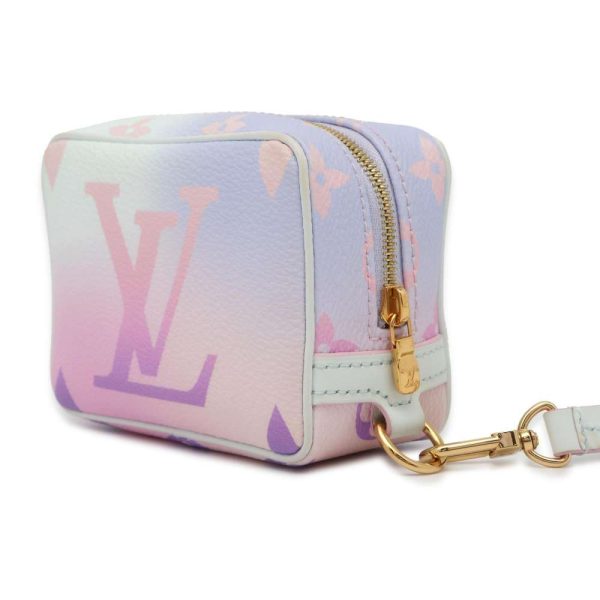 9537378 02 Louis Vuitton Pouch Monogram Truth Wapiti M81339 Pink