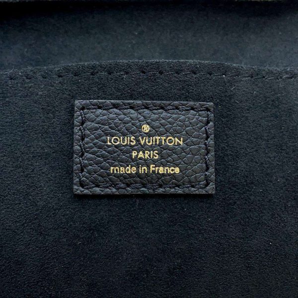 9537385 10 Louis Vuitton Petite Sac Plat Handbag Monogram Empreinte Black