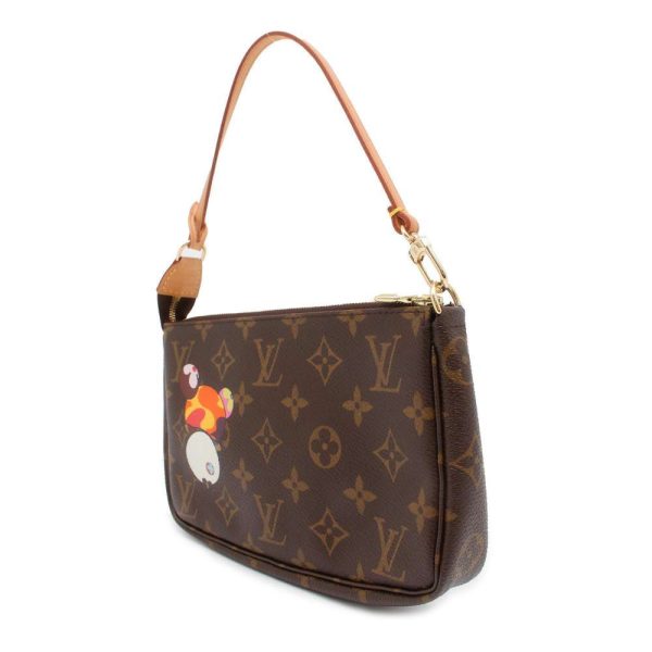 9537453 02 Louis Vuitton Panda Pochette Handbag Monogram Brown