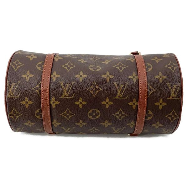 9537606 03 Louis Vuitton Papillon 26 Boston Handbag Monogram Brown