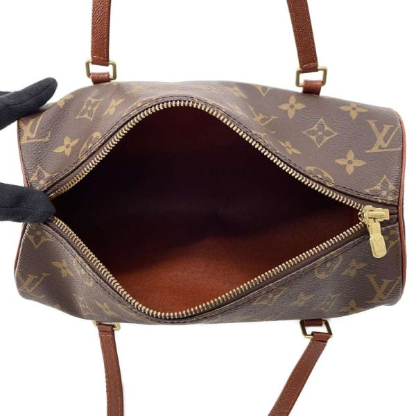 9537606 05 Louis Vuitton Papillon 26 Boston Handbag Monogram Brown