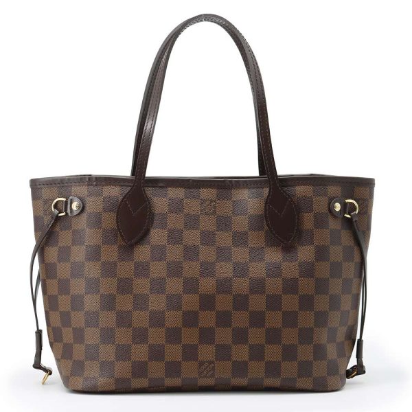 9537668 01 Louis Vuitton Ebene Neverfull PM Handbag