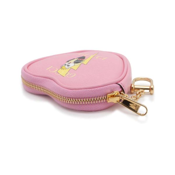 9538085 02 Gucci Coin Case Heart Shape Bananya Collaboration Wallet