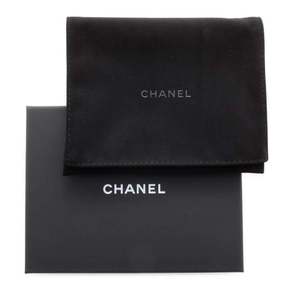 9538191 13 CHANEL Wallet Matelasse Cocomark Small Flap Wallet Black