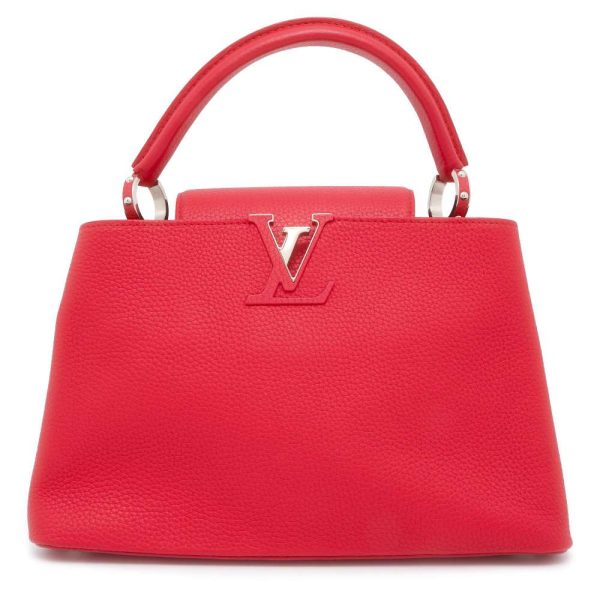 9538450 01 Louis Vuitton Handbag Taurillon Capucines PM 2way Shoulder Bag Red