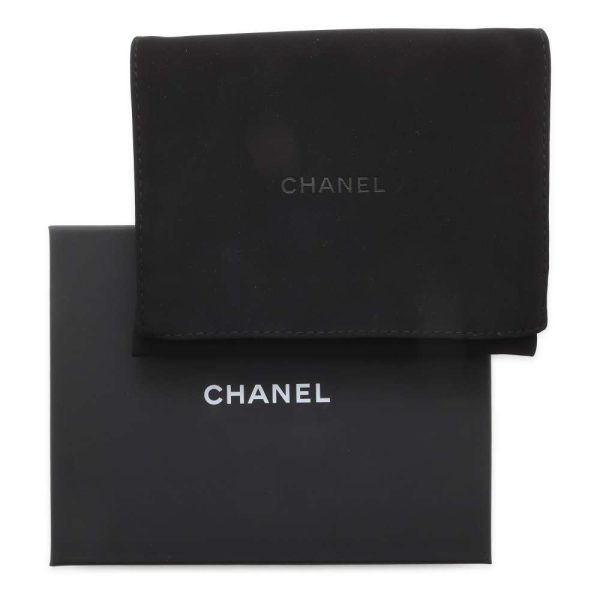 9541429 09 CHANEL Matelasse Cocomark Small Flap Wallet Black