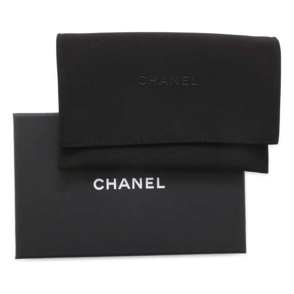 9541474 07 CHANEL Card Case Matelasse CocoMark Caviar Black