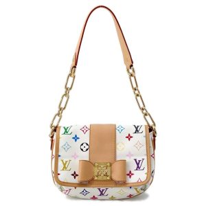 9550667 01 Louis Vuitton Monogram Empreinte Leather Pochette Shoulder Bag