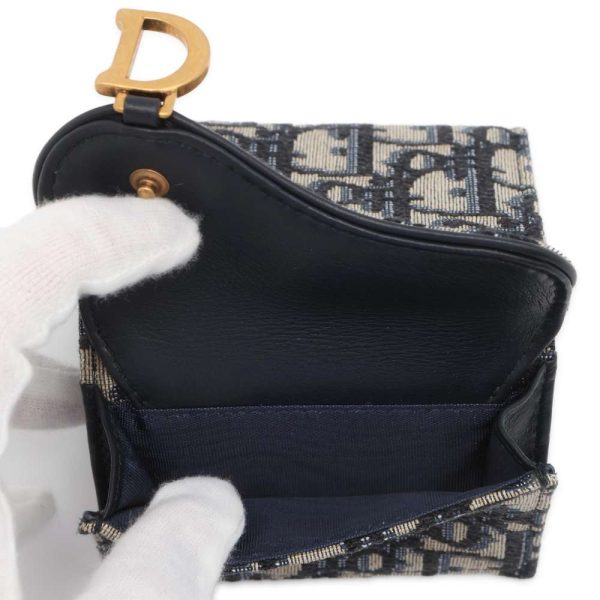 9552784 06 Christian Dior Saddle Oblique TrifWallet