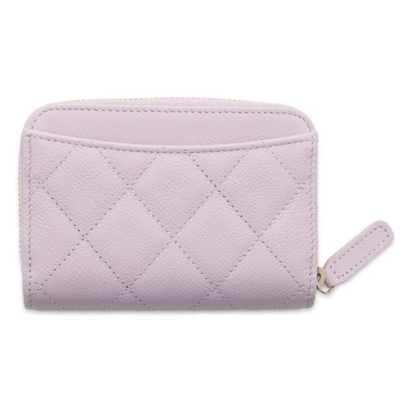 9553019 03 CHANEL Matelasse CocoMark Caviar Skin Wallet