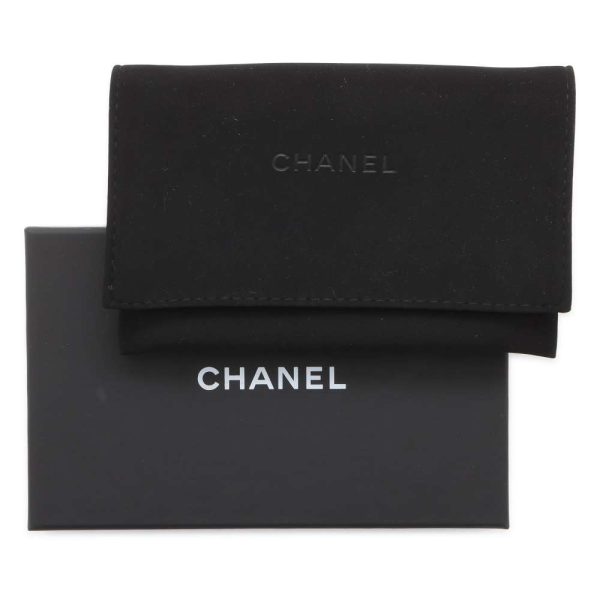 9553019 06 CHANEL Matelasse CocoMark Caviar Skin Wallet