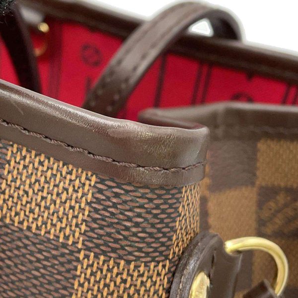 9553064 07 Louis Vuitton Neverfull PM Tote Bag Damier Ebene Brown