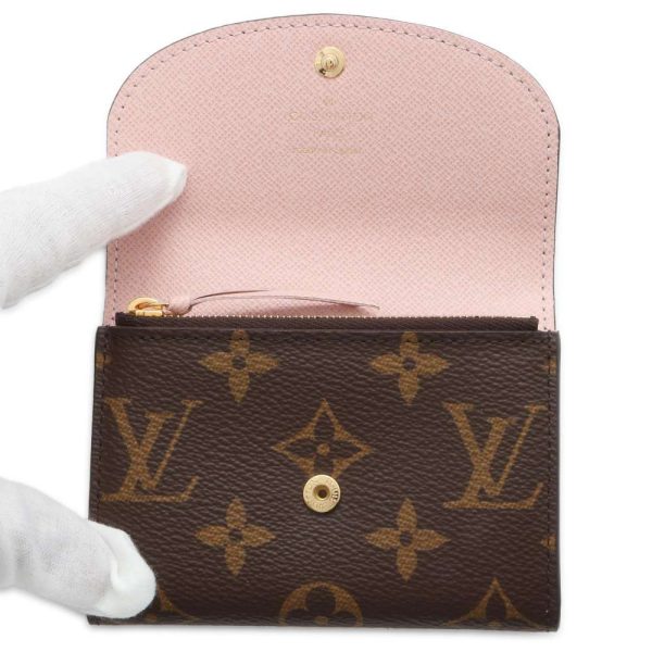 9554641 04 Louis Vuitton Coin Case Monogram Portomone Rosali Coin Purse