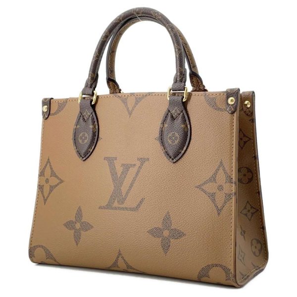 9559400 02 Louis Vuitton Monogram Reverse On the Go PM 2way Tote Bag