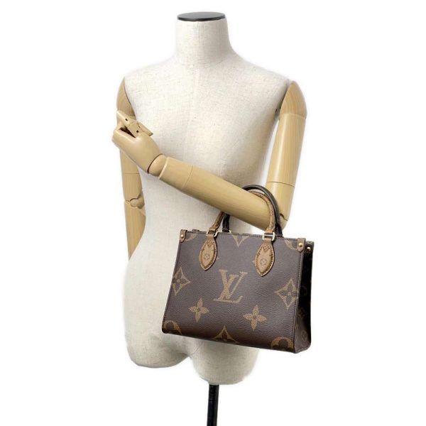 9559400 04 Louis Vuitton Monogram Reverse On the Go PM 2way Tote Bag