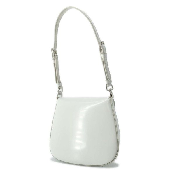 9563735 02 Prada Cleo Handbag 2way Shoulder Bag Mini Bag White