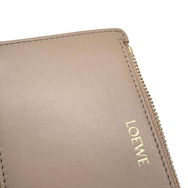 9565586 05 LOEWE Pebble Coin Case Beige