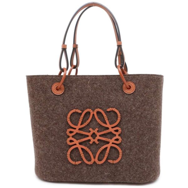 9566859 01 LOEWE Anagram Felt Tote Bag