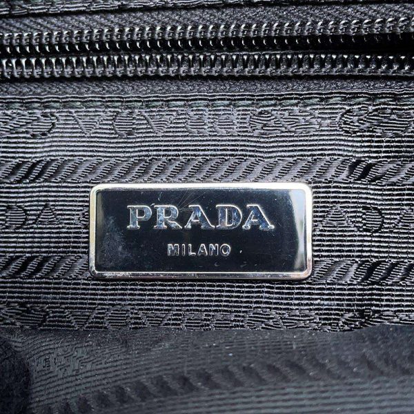 9566934 13 Prada Shoulder Bag Camouflage Nylon Bag Black