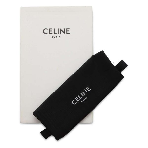 9566996 10 Celine Large Zipped Wallet Black