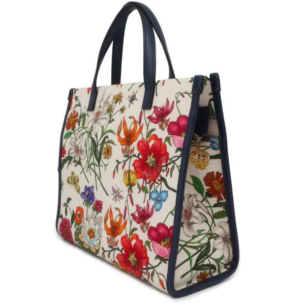 9567139 02 Gucci Flora Handbag Flower White