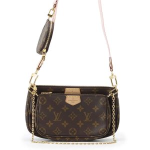 9567153 01 Gucci Shoulder Bag GG Canvas Leather Black