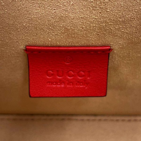 9567160 16 Gucci GG Apple Bamboo Supreme Handbag Beige