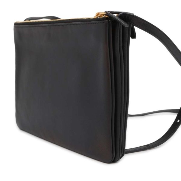 9567412 02 Celine Shoulder Bag Trio Large Bag Black