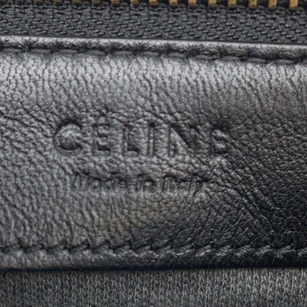 9567412 11 Celine Shoulder Bag Trio Large Bag Black