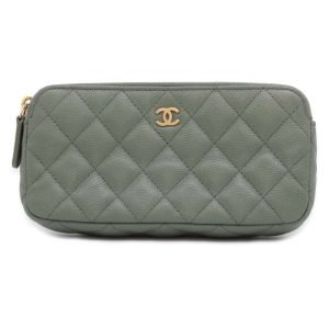 9570542 01 Chanel New Travel Line Boston Khaki