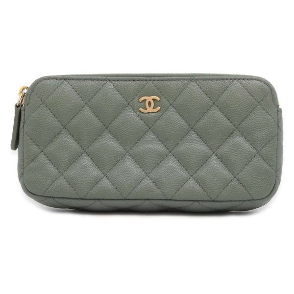 9570542 01 Chanel Chain Wallet Matelasse Cocomark Quilted Wallet