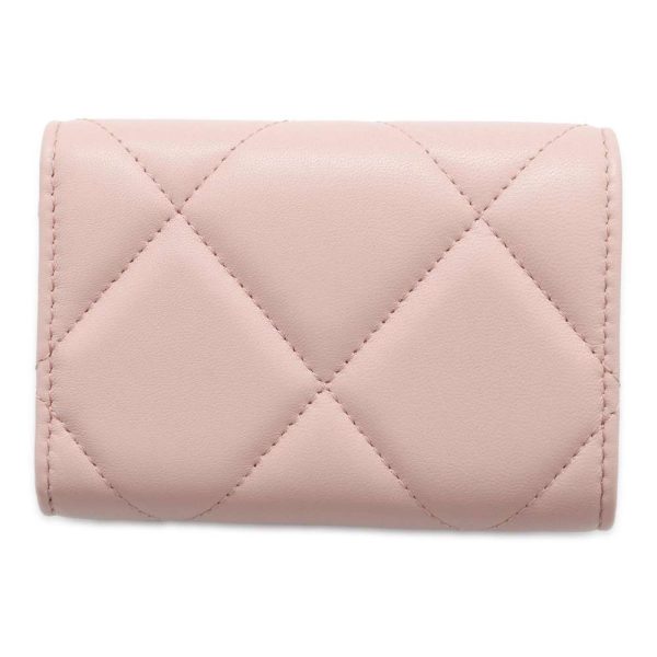 9572775 03 CHANEL Matelasse CocoMark Lambskin Folding Quilted Wallet