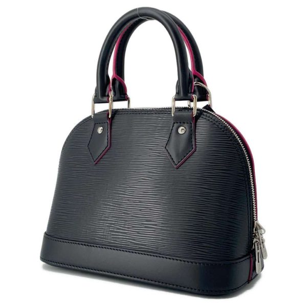 9576117 02 Louis Vuitton Alma BB Handbag Epi Black