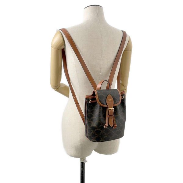 9580336 04 Celine Folco Mini Rucksack Brown