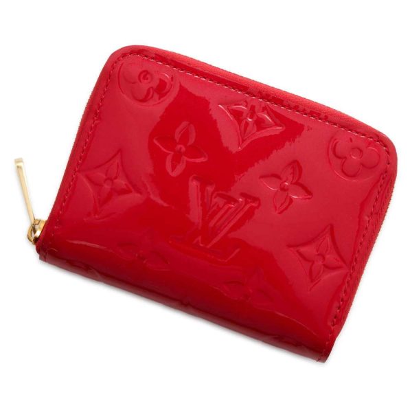 9580688 01 Louis Vuitton Coin Case Vernis Zippy Coin M93608 Coin Purse