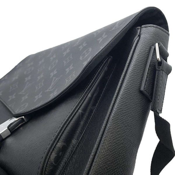 9581104 06 Louis Vuitton Messenger Bag Monogram Eclipse Taigarama Black