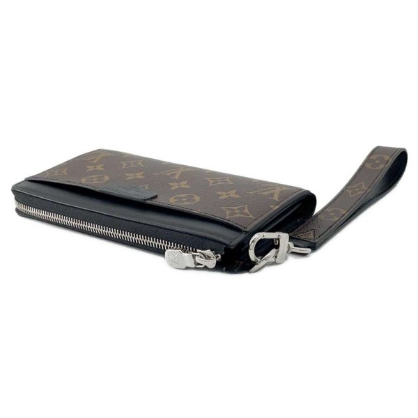 9581111 02 Louis Vuitton long wallet Macassar Zippy Dragonne Black