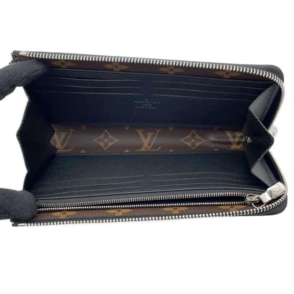 9581111 04 Louis Vuitton long wallet Macassar Zippy Dragonne Black