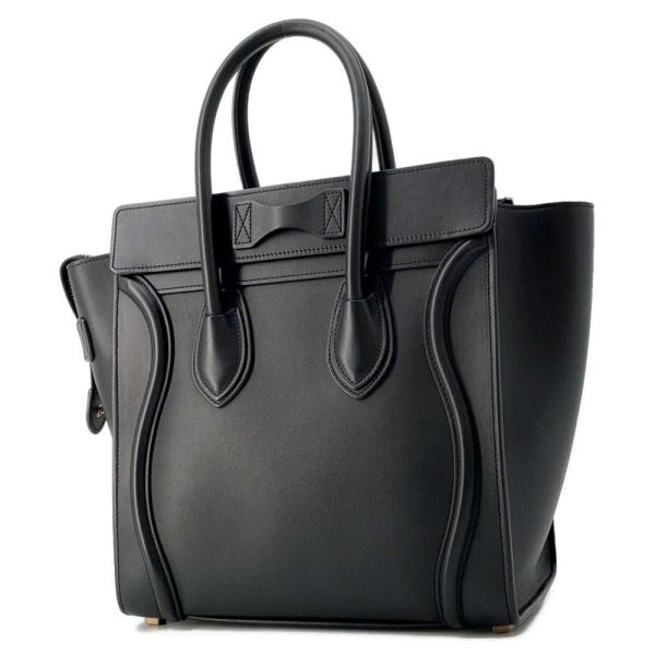 9581197 02 Celine Luggage Shopper Micro Handbag Black