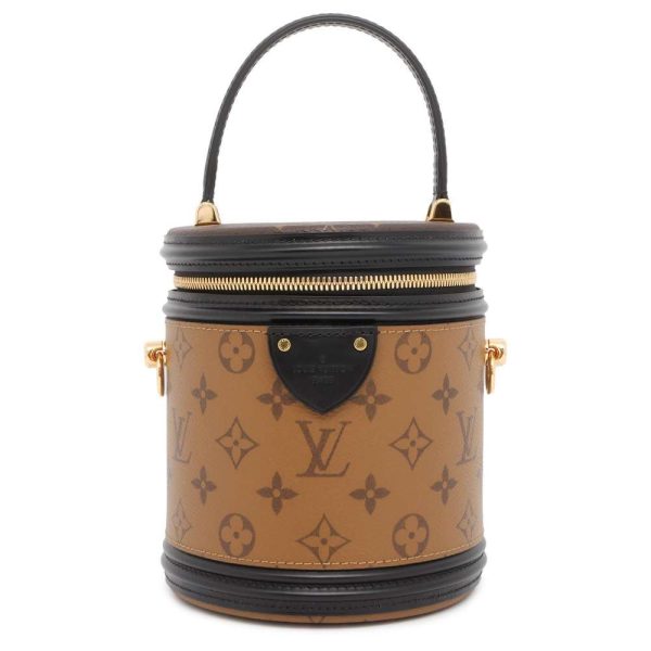 9585409 01 Louis Vuitton Cannes Vanity Bag Monogram Reverse Black